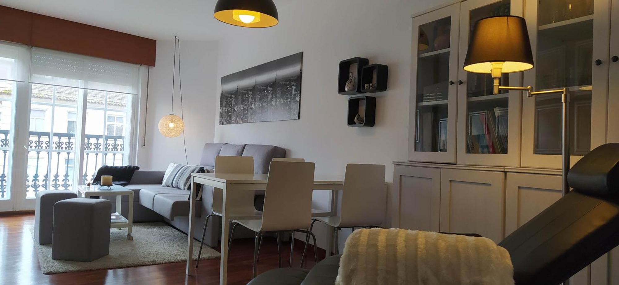 Moderno Y Luminoso 2 Dormitorios Con Todas Las Comodidades En Pontevedra Ciudad Εξωτερικό φωτογραφία
